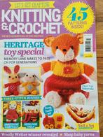 Knitting en crochet 45 patterns, Boeken, Ophalen of Verzenden, Zo goed als nieuw, Breien en Haken