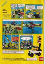 Retro reclame 1986 Lego Miniland TV reportagewagen, Overige typen, Ophalen of Verzenden