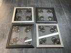 4x Rock on wall lp/vinyl wandlijst, Huis en Inrichting, Woonaccessoires | Lijsten, Ophalen of Verzenden, Gebruikt, Minder dan 50 cm