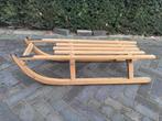 Houten slee, Ophalen, Zo goed als nieuw, Hout