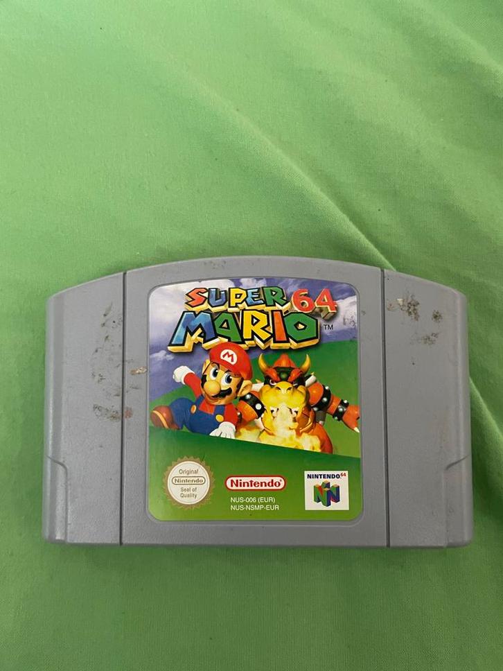 Super Mario 64 - Nintendo 64 Klassieker!, Spelcomputers en Games, Games | Nintendo 64, Gebruikt, Platform, 1 speler, Vanaf 3 jaar