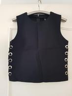 @ zwart shirt top van eksept maat s met open metalen ringen, Zwart, Ophalen of Verzenden, Zo goed als nieuw, Eksept