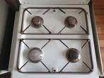 Gasfornhuis 4 pits, Witgoed en Apparatuur, Fornuizen, Gebruikt, Gas, Vrijstaand, 85 tot 90 cm