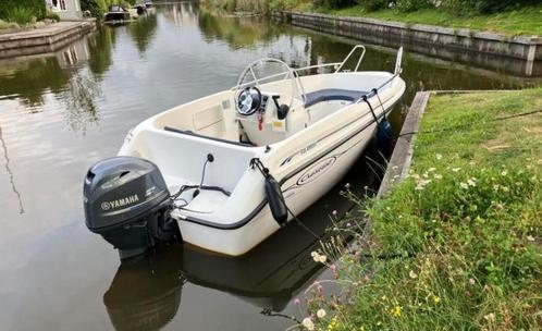Crescent 518 Arrow consoleboot met Yamaha 50 PK, Watersport en Boten, Vis- en Consoleboten, Gebruikt, 50 tot 70 pk, 3 tot 6 meter