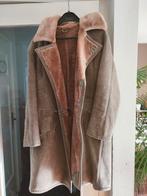 Vintage Lammy Coat - Maat L, Kleding | Dames, Jassen | Winter, Ophalen of Verzenden, Gedragen, Maat 42/44 (L), Beige