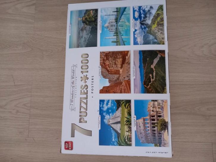 Legpuzzel 1000 Stukjes - Uitdaging en Plezier!, Hobby en Vrije tijd, Denksport en Puzzels, Zo goed als nieuw, Legpuzzel, 500 t/m 1500 stukjes