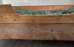 Stoer steigerhouten kinderbed 70x160 – uniek en sfeervol!, Ophalen, 180 cm of meer, 70 tot 85 cm, Matras