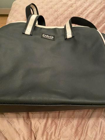 Dolce  & Gabbana shoppertas zwart met wit beschikbaar voor biedingen