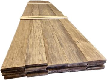Hardhouten planken geschaafd 1.8x18.5 cm - nr: HP161 beschikbaar voor biedingen