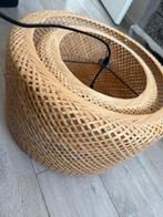 IKEA RIETEN LAMP, Huis en Inrichting, Lampen | Hanglampen, Ophalen of Verzenden, Zo goed als nieuw, 50 tot 75 cm