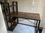Industrieel mango look bureau, Huis en Inrichting, Bureaus, Ophalen, Zo goed als nieuw