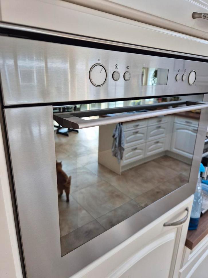 Nette Whirlpool  inbouw Combimagnetron - zeer goede staat., Witgoed en Apparatuur, Ovens, Zo goed als nieuw, Inbouw, Oven, 45 tot 60 cm