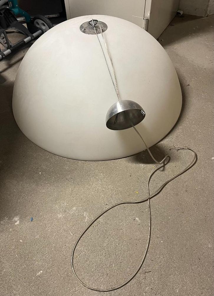 Hanglamp Formadri Basic Dome, Huis en Inrichting, Lampen | Hanglampen, Zo goed als nieuw, 75 cm of meer, Kunststof, Metaal, Ophalen