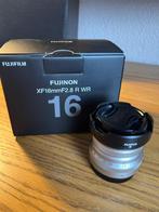 Fujinon 16mm F2.8 R WR zilver, Ophalen of Verzenden, Zo goed als nieuw, Groothoeklens