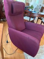 Prominent relax fauteuil, Huis en Inrichting, Fauteuils, Gebruikt, Stof, 50 tot 75 cm, Sta op fauteuil