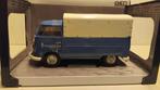 Volkswagen T1 pick up met huif blauw Solido metal 1:18 KRD, Ophalen of Verzenden, Zo goed als nieuw, Auto, Solido