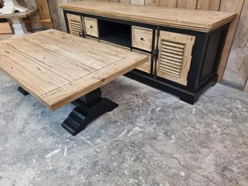 Landelijk TV meubel en Salontafel Amanda € 280.- beschikbaar voor biedingen