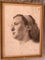 La modella van Mario Borgoni(1869-1936), Ophalen of Verzenden