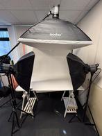 Complete productfotografie studio, Ophalen, Gebruikt, Complete fotostudio