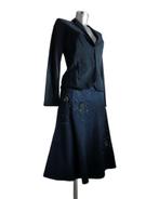 Just B donkerblauwe rok, katoen, maat 36 NIEUW kaartje, Kleding | Dames, Nieuw, Knielengte, Maat 36 (S), Verzenden