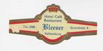 abonnee 1 - 490-  hotel  bleeser  valkenburg, Ophalen of Verzenden, Sigarenbandjes