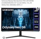 Samsung Odyssey Neo G8 LS32BG850NUXXU MINI-LED, Computers en Software, Monitoren, Samsung, Gaming, LED, Ophalen of Verzenden