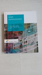 Leren communiceren schoolboek zesde druk, Boeken, Gelezen, Ophalen of Verzenden, Overige onderwerpen