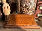 ART DECO HOUTEN ORGANIZER ( TRENCH ART), Ophalen of Verzenden