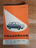 3 x Fiat Vraagbaak - Reparatiehandleiding, Ophalen of Verzenden, Gelezen, Overige merken, P. Olyslager