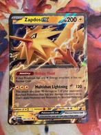 Pokemon ZAPDOS EX Ultra Rare 145/165 (151 MEW), Hobby en Vrije tijd, Verzamelkaartspellen | Pokémon, Foil, Losse kaart, Zo goed als nieuw