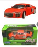 Audi R8 V10 Welly Nex 1:24, Ophalen of Verzenden, Nieuw, Auto, Welly
