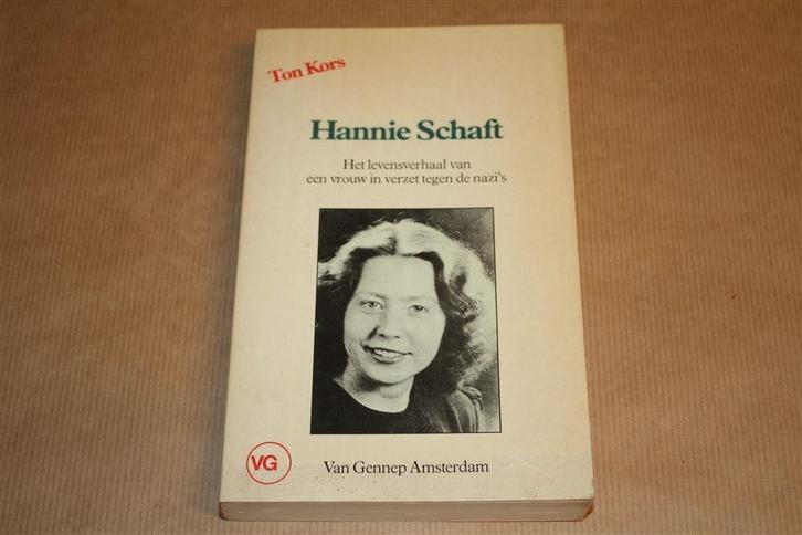 Hannie Schaft. Vrouw in verzet tegen Nazi's. 7e dr. 1983., Boeken, Oorlog en Militair, Gelezen, Overige onderwerpen, Tweede Wereldoorlog