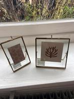 Twee gouden fotolijstjes in vintage stijl, Ophalen of Verzenden, Gebruikt