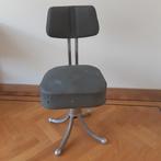 vintage verstelbare bureaustoel, Antiek en Kunst, Antiek | Meubels | Stoelen en Banken, Ophalen