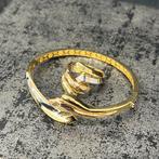 18k gouden armband met ring set italy, Ophalen of Verzenden, Nieuw, Goud