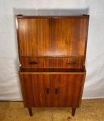 Gratis bezorging!Mid century retro vintage teak klein Bureau, Gebruikt, -, -, Ophalen of Verzenden