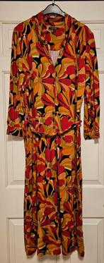 King Louie Jurk Retro Bloemenprint mt XXL 44 BLIKVANGER, Ophalen, Maat 46/48 (XL) of groter, Zo goed als nieuw, King Louie