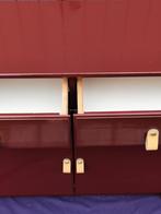 Kastje, Sideboard/Commode - Zeer Goede Staat, Wijnrood, Ophalen, Zo goed als nieuw