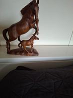 Houten paardenbeeld, Antiek en Kunst, Ophalen of Verzenden
