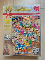 Van Haasteren. Limited edition! Happy birthday Jan 80 jaar, Hobby en Vrije tijd, Denksport en Puzzels, Ophalen of Verzenden, 500 t/m 1500 stukjes