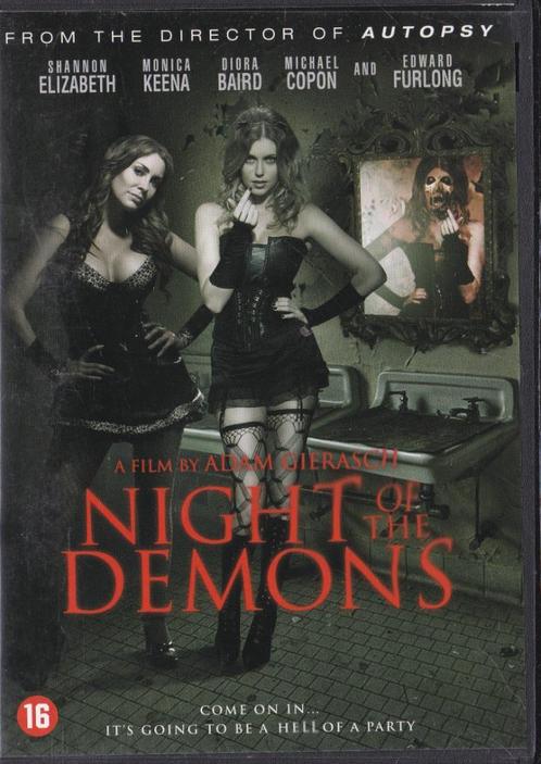 Night of the demons ֎ 2009, Monica Keena, Edward Furlong, Cd's en Dvd's, Dvd's | Horror, Zo goed als nieuw, Overige genres, Vanaf 16 jaar