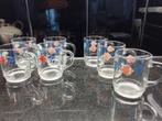 Theeglas Boerenbont Boch 7 stuks, Glas of Glazen, Ophalen of Verzenden, Boerenbont, Glas