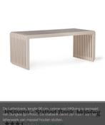 HkLiving Slatted Bench in zand, Ophalen, Zo goed als nieuw, Rechthoekig, Minder dan 50 cm