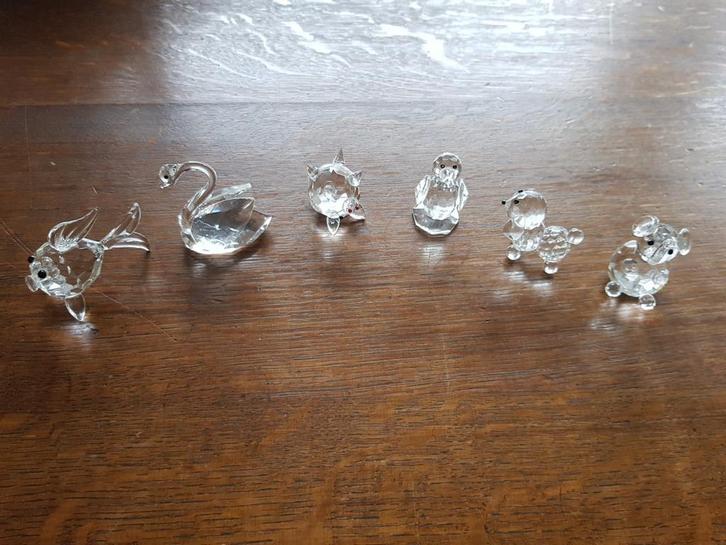 Kristallen dieren / kristal, Antiek en Kunst, Antiek | Glas en Kristal, Ophalen of Verzenden