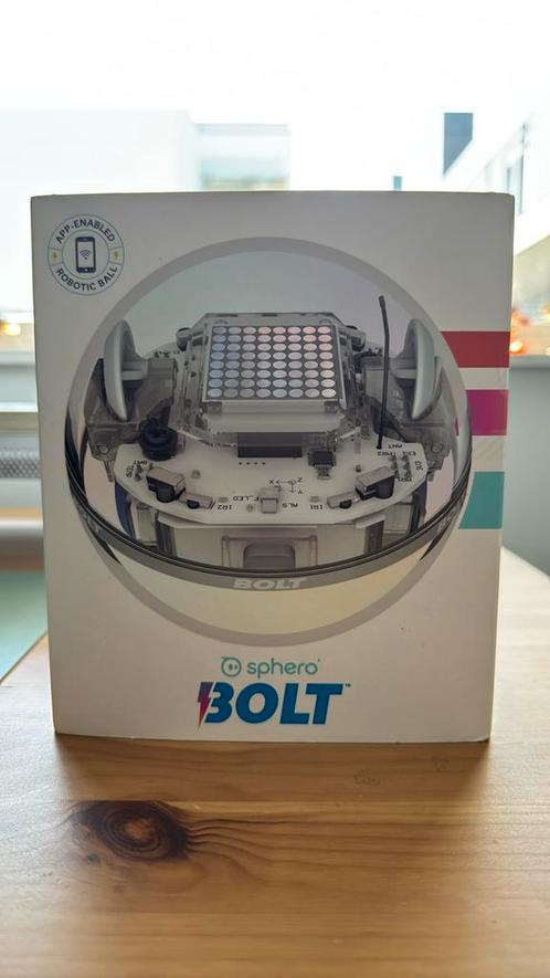 Sphero Bolt rollende programmeerbare bal voor iOS en iPadOS, Kinderen en Baby's, Speelgoed | Educatief en Creatief, Zo goed als nieuw