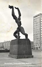 Rotterdam- -Verwoeste stad, Zadkine., Verzenden, 1960 tot 1980, Gelopen, Zuid-Holland