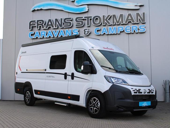 Dethleffs Globetrail 640 ES Active Automaat Hordeur, Caravans en Kamperen, Campers, Bedrijf, tot en met 2, Buscamper of Camperbus