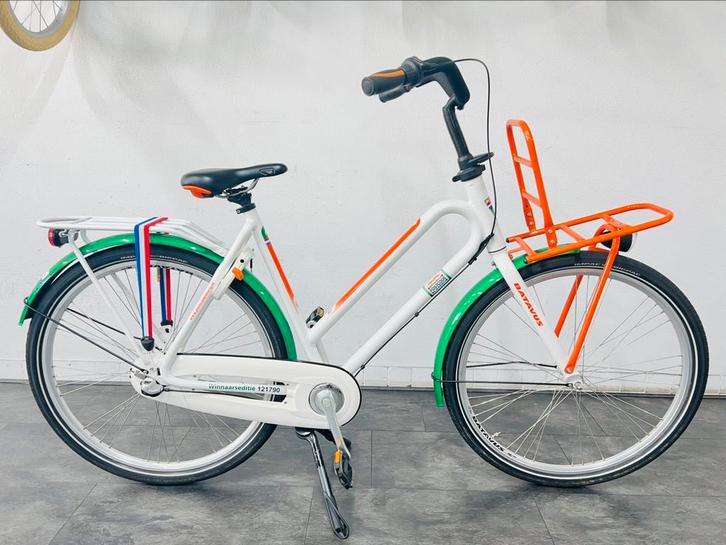 Batavus Postcode Transport Dames Fiets, Fietsen en Brommers, Fietsen | Dames | Damesfietsen, Zo goed als nieuw, Batavus, Versnellingen