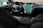 Tesla Model S P85D 700 PK Free unlimited supercharging, Pano, Auto's, Tesla, Automaat, Zwart, Leder, 736 pk