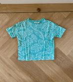 Mintgroen shirt / top met bladeren, H&M, maat 110 / 116, H&M, Ophalen of Verzenden, Zo goed als nieuw, Shirt of Longsleeve
